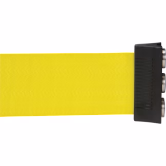 Magnetic Tape Cassette for Build-Your-Own Crowd Control Barrier, 12', Yellow Tape