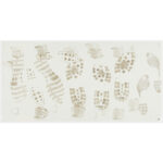 Clean Room Mat & Frame Kit, 1.57 mils Thick, 36" W, 3-3/4' L x White