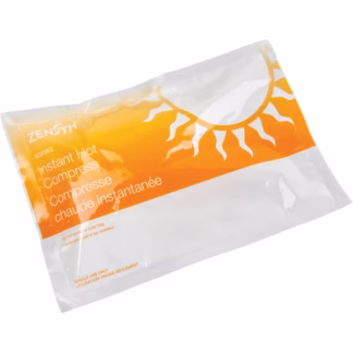 Instant Compress, Hot, Single Use, 6" x 9"