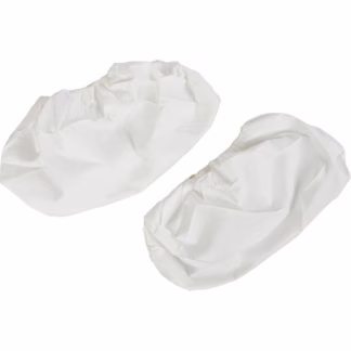 Shoe Covers, One Size, Microporous, White