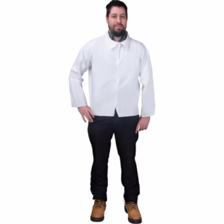 Disposable Shirt, Microporous, 4X-Large, White