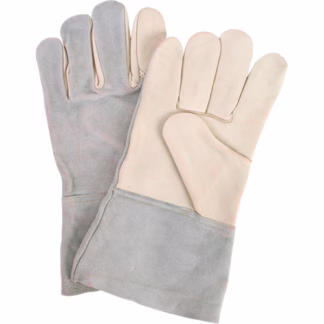 Standard-Duty Work Gloves, Large, Grain Cowhide Palm