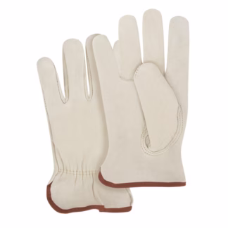 Close-Fit Driver's Gloves, Large, Grain Cowhide Palm