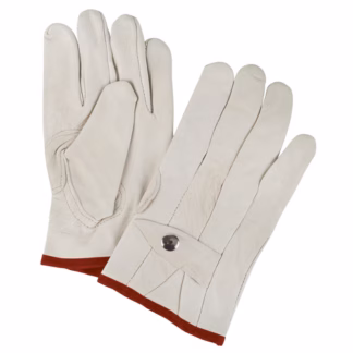 Standard-Duty Ropers Gloves, Small, Grain Cowhide Palm