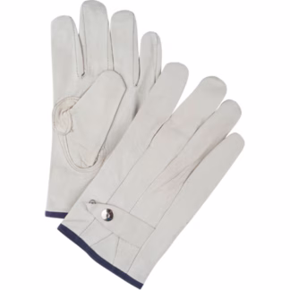 Standard-Duty Ropers Gloves, X-Large, Grain Cowhide Palm