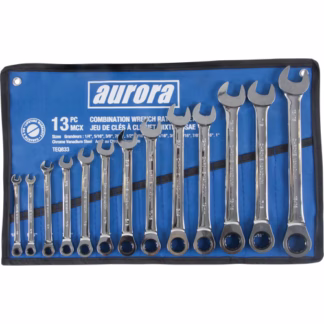 Fixed Head Wrench Set, 13 Pieces, Imperial