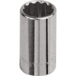Metric Socket, 14 mm, 3/8" Drive, 6 Points