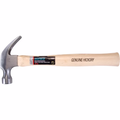 Hickory Handle Hammer, 16 oz., Wood Handle, 13" L