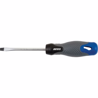 Slot Mechanic's Screwdriver, 1/4" Tip, Round