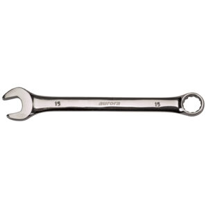 Combination Wrench, 12 Point, 28 mm, Chrome Finish
