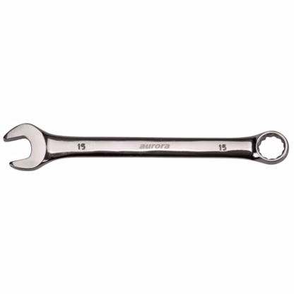 Combination Wrench, 12 Point, 16 mm, Chrome Finish