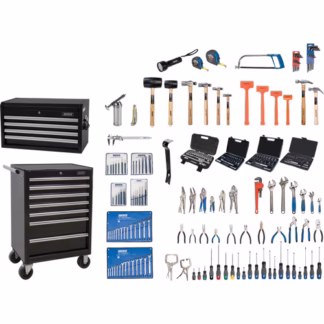 Master Tool Set with Steel Chest and Cart, 238 Pieces