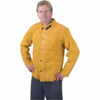 Welding Jacket, Leather, 3X-Large, Golden Brown™