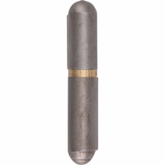 Weld-On Hinge, 0.315" Dia. x 1.575" L, Mild Steel w/Fixed Steel Pin