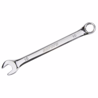 Combination Wrench, 12 Point, 10 mm, Chrome Finish