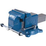 Heavy-Duty Bench Vise, 5" Jaw Width