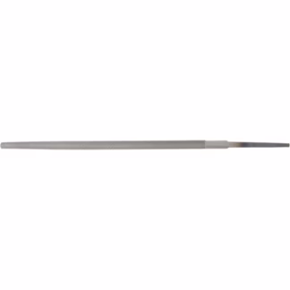 File, 1/4" Dia. x 6" L, Round, Second Cut