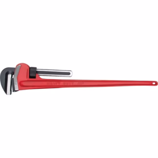 Pipe Wrench, 6" Jaw Capacity, 48" Long, Powder Coated Finish, Ergonomic Handle