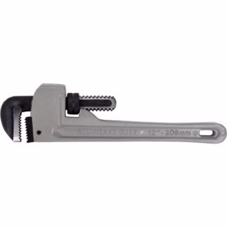 Pipe Wrench, 2" Jaw Capacity, 12" Long, Ergonomic Handle