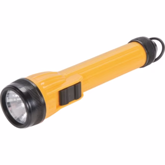 AFL100 Flashlight, LED, 28 Lumens, AA Batteries