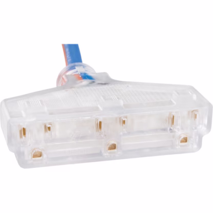 TPE-Rubber Extension Cord with Light Indicator, All-Weather, SJEOW, 12/3 AWG, 15 A, 3 Outlet(s) - Image 3