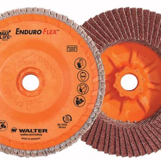 Enduro-Flex Flap Disc, 5" x 7/8", Type 27, 60 Grit, Zirconia Alumina