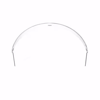 Replacement WP96 Faceshield, Polycarbonate, Clear Tint, Meets ANSI Z87+ - Image 3