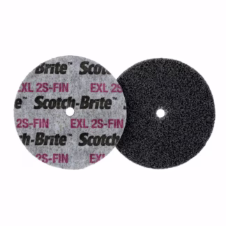Scotch-Brite EXL Unitized Wheel, 3" x 1/2", 1/4" Arbor