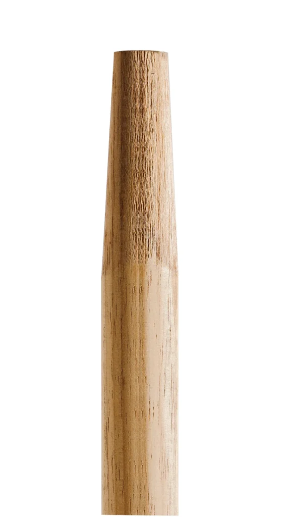 Handle, Wood, Tapered Tip, 1" Diameter, 60" Length