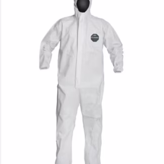 ProShield 50 Coveralls, Large, White, Microporous
