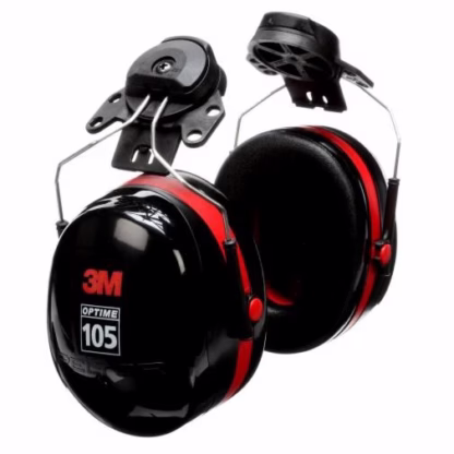 Peltor™ Optime™ 105 Series Earmuffs, Cap Mount, 27 NRR dB - Image 2