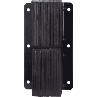 Laminated Dock Bumpers, Vertical, Rubber, 11" W x 4" D x 24" H