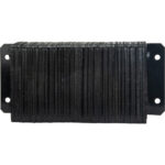 Laminated Dock Bumpers, Horizontal, Rubber, 24" W x 4" D x 12" H