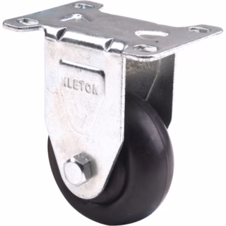 Caster, Rigid, 3" (76 mm), Polyolefin, 250 lbs. (113 kg.)