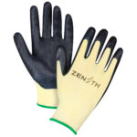 Superior Grip Cut-Resistant Gloves, Size Medium/8, 13 Gauge, Foam Nitrile Coated, Aramid Shell, ANSI/ISEA 105 Level 3/EN 388 Level 5