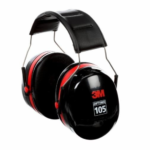 Peltor™ Optime™ 105 Series Earmuffs, Headband, 30 NRR dB