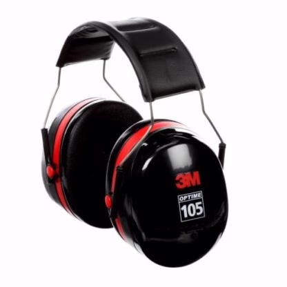 Peltor™ Optime™ 105 Series Earmuffs, Headband, 30 NRR dB