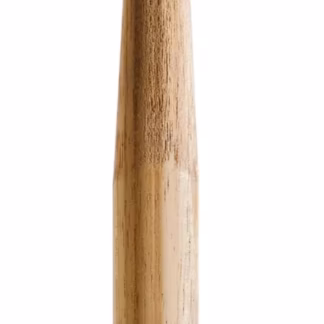 Wood Handle, Tapered Tip, 1-1/8" Diameter, 60" Length
