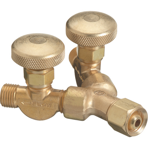Western Enterprises 111 Valved Y Connections, Brass Valved Y Connections, Brass, Brass - Each