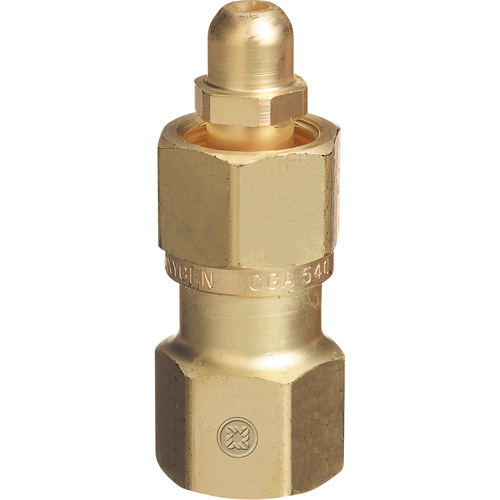 Western Enterprises 416 Cylinder Adaptor Cylinder Adaptor, Brass - Each