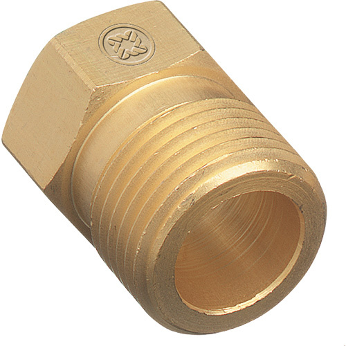 Western Enterprises 500-2 Regulator Nut Regulator Nut, Brass - Each