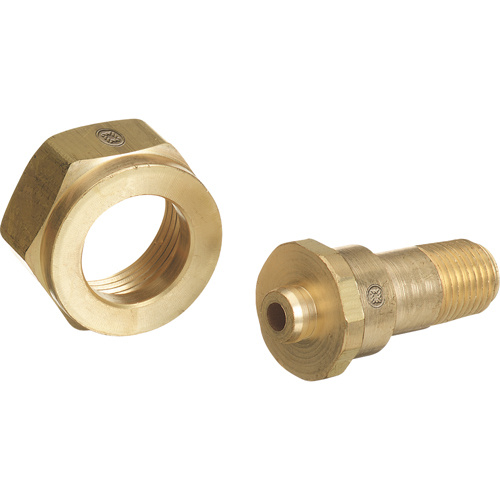 Western Enterprises 604 Regulator Nut Regulator Nut, Brass - Each