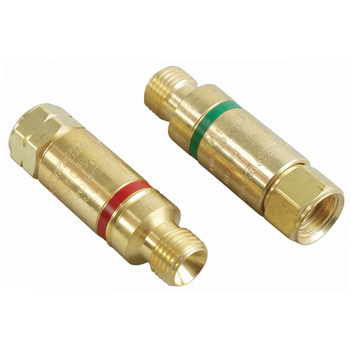 Western Enterprises FA-10 Flashback Arrestors - Oxy/Fuel Gas Flashback Arrestors - Oxy/Fuel Gas, Oxygen-Fuel Gas Set, Torch Style - Each