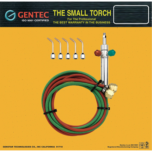Gentec KSTA06SP Oxy-Fuel The Small Torch Kits, 1/2" Cut-(0)
