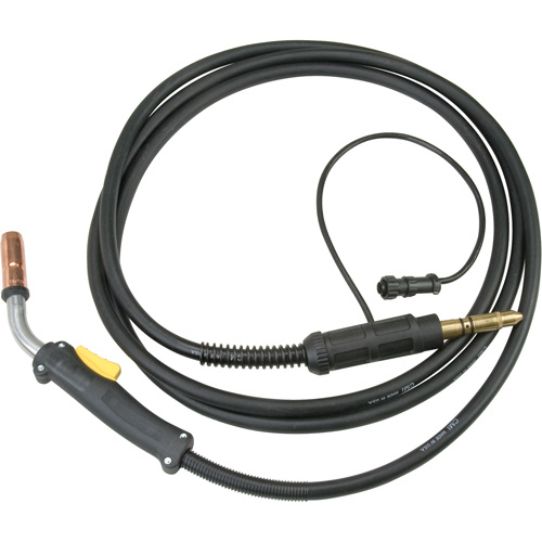 Weld-Mate Replacement Air-Cooled MIG Gun Replacement Air-Cooled MIG Gun, Miller<sup>®</sup> Style, 250 Amperage Rating - Each