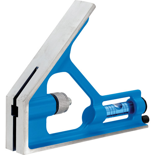 Empire E250 True Blue® Combination Square True Blue<sup>®</sup> Combination Square, 12" L, 1/16" Graduations, Steel, Plain - Each