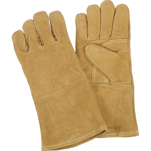 Weld-Mate Premium Comfoflex™ Welding Gloves Premium Comfoflex™ Welding Gloves, Split Cowhide, Size Large - Pair