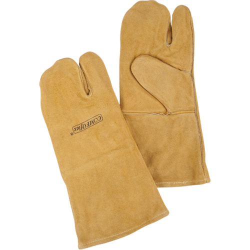 Weld-Mate Premium Comfoflex™ One-Finger Welding Mitt Welding Premium Comfoflex™ One-Finger Welding Mitt Welding, Split Cowhide, Size Large - Pair
