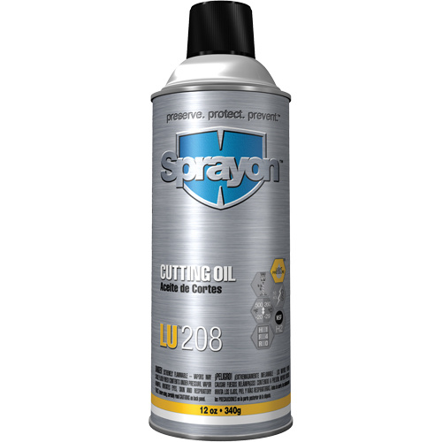 Sprayon SC0208000 LU208 Cutting Oil LU208 Cutting Oil, Aerosol Can - Can