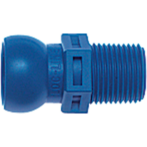 Loc-Line 51826 BSPT Connectors-(Pack of 4)